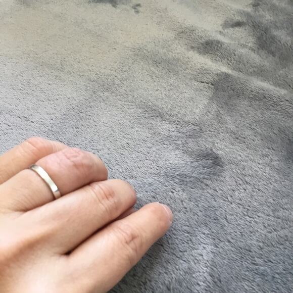 Sterling Silver Purple CZ Solitaire Ring - Picture 9 of 9